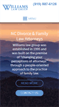 Mobile Screenshot of ncdivorcelaw.com
